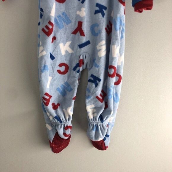 Disney Baby By The Disney Store Size 12-18 Months Mickey One Piece Fleece 28 - Picture 8 of 15